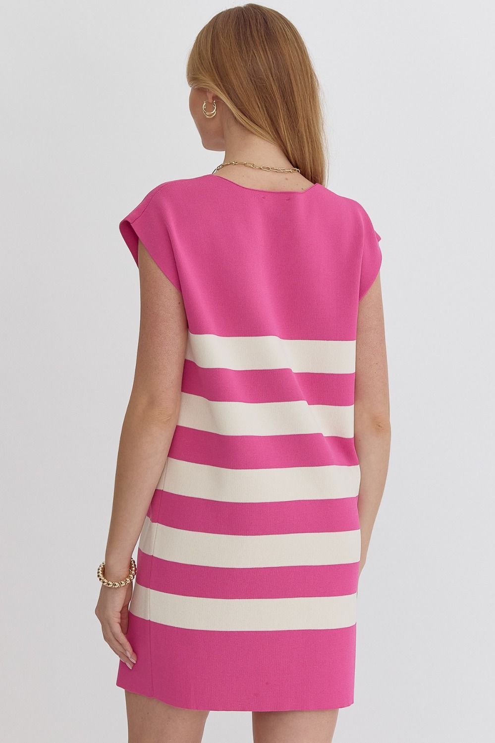 Elle Woods Oversized Stripe Dress