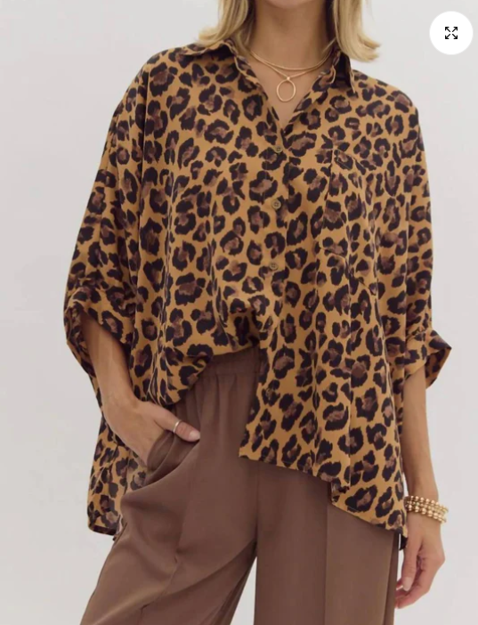 Wild Things Leopard Top