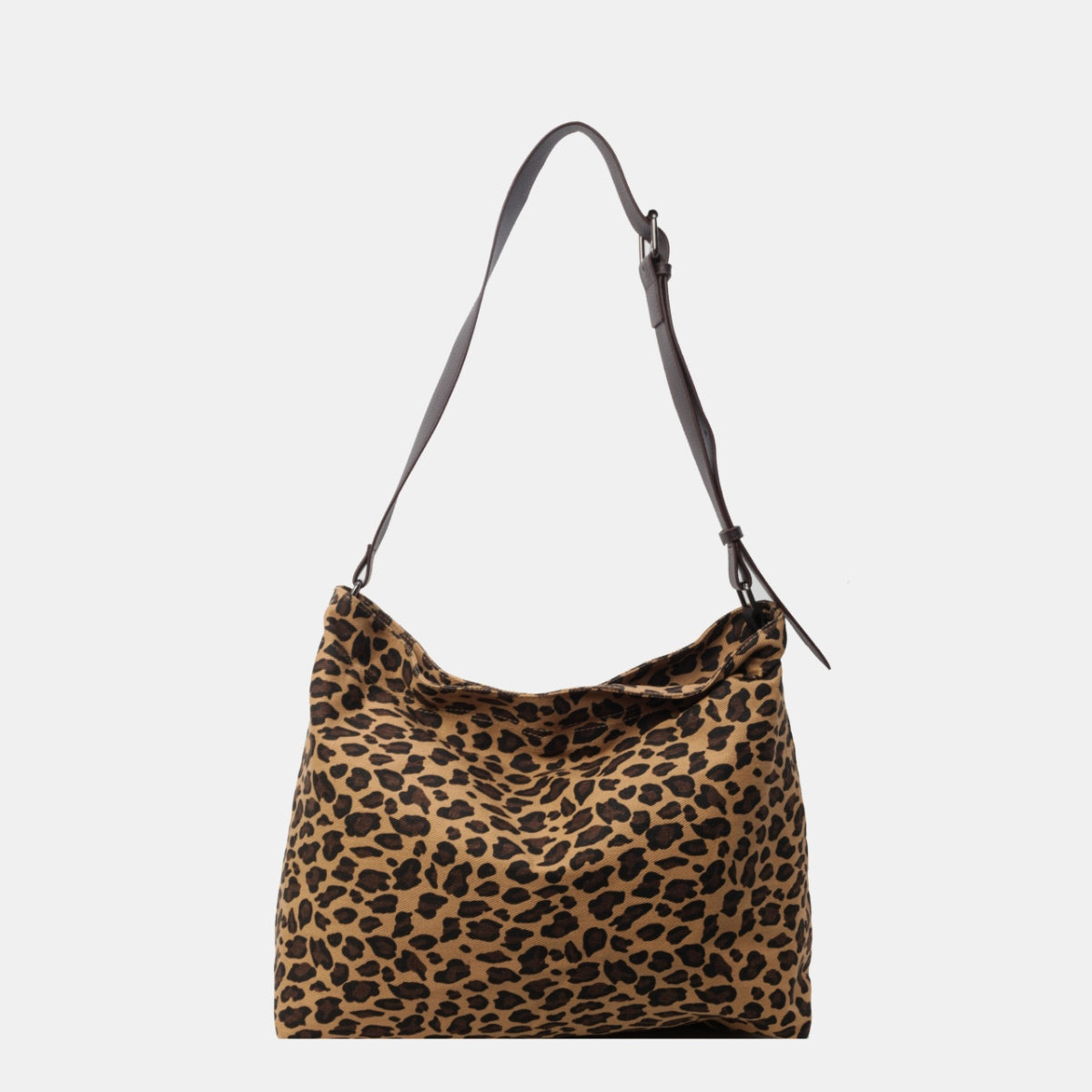 Leopard Adjustable Strap Tote Bag