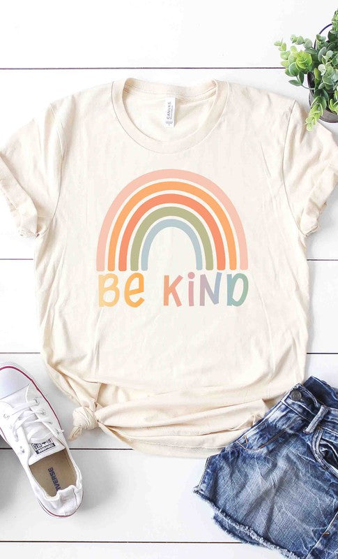 Rainbow Be Kind graphic tee PLUS