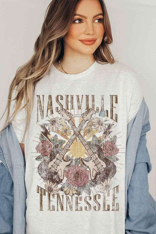 NASHVILLE TENNESSEE T-SHIRT PLUS SIZE