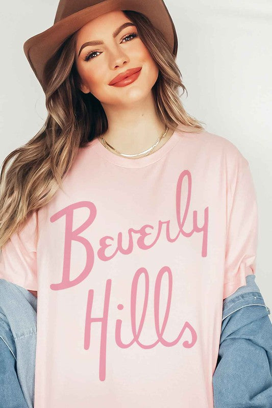 BEVERLY HILLS TEE PLUS SIZE