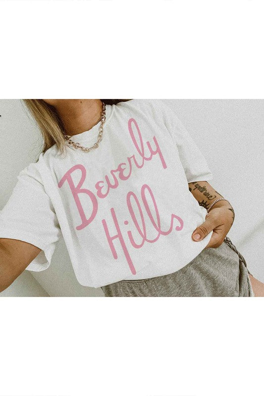 BEVERLY HILLS TEE PLUS SIZE