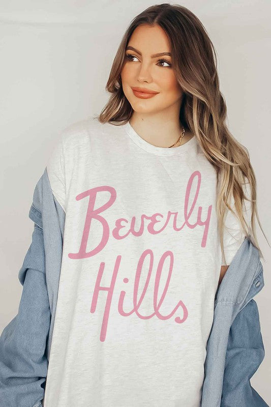 BEVERLY HILLS TEE PLUS SIZE