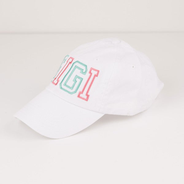 Gigi Bold Colorful Embroidered Hat