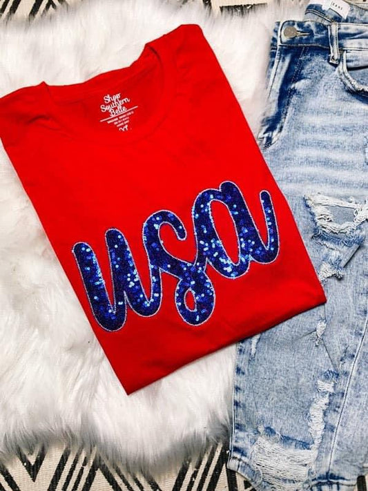 USA Bling TShirt