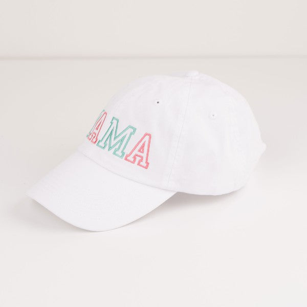 Mama Bold Colorful Embroidered Hat