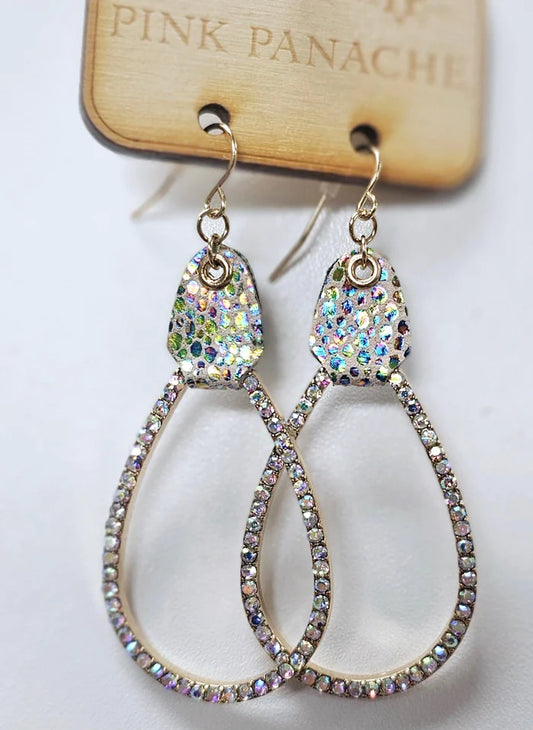 AB TEARDROP EARRING