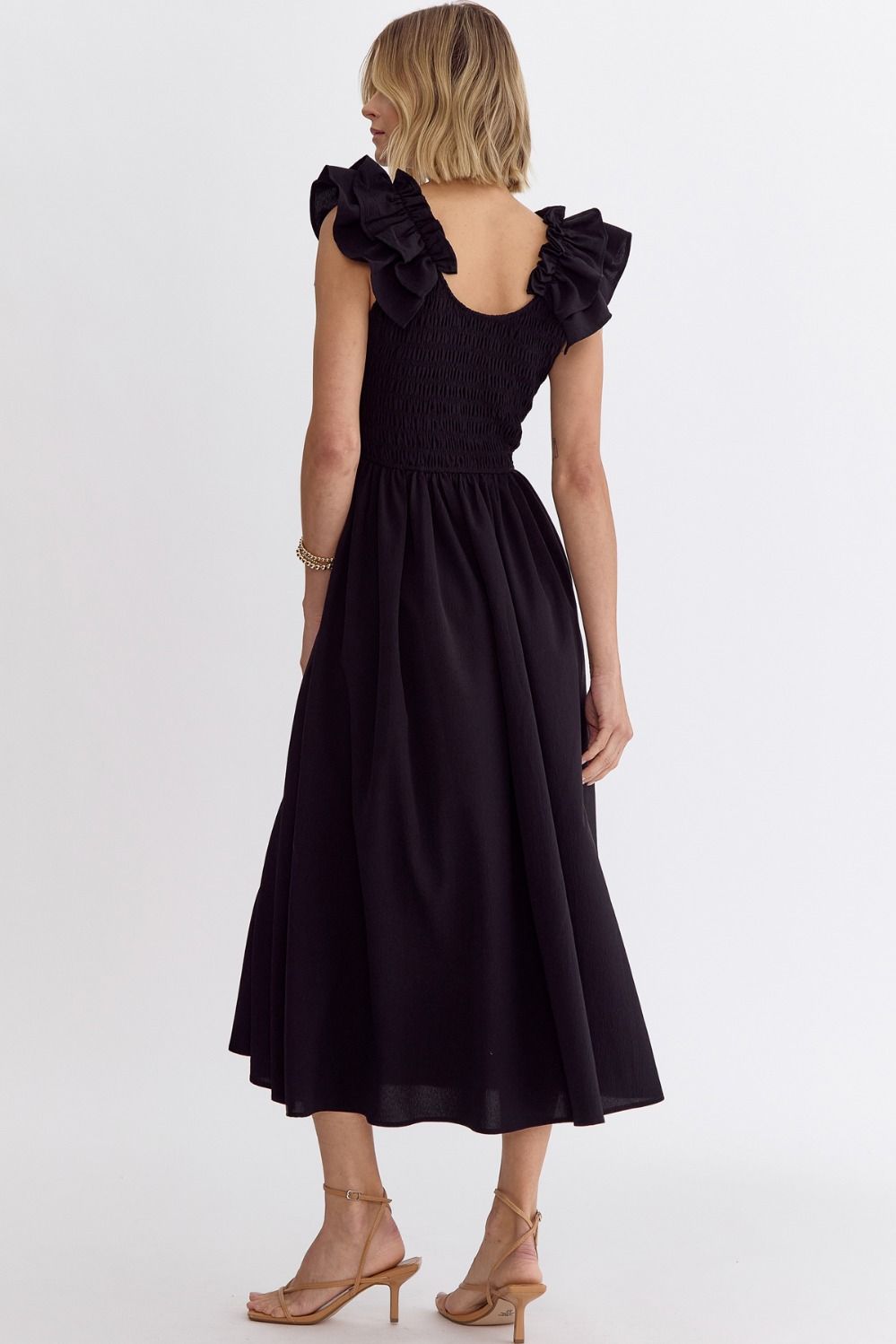 Classic Black Sleeveless Dress