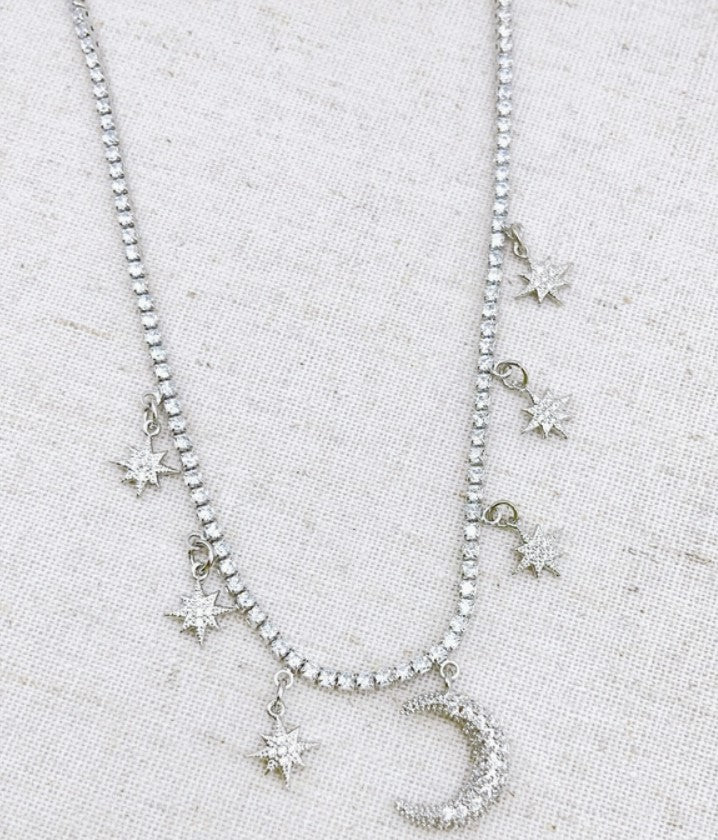 Constellation Necklace Silver