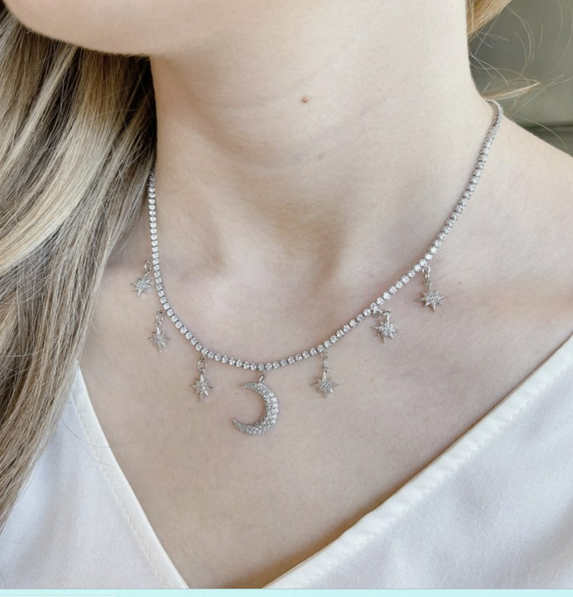 Constellation Necklace Silver