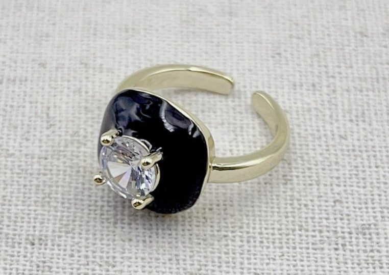 Emily Black Ring