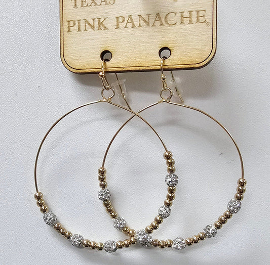 GOLD CIRCLE EARRING