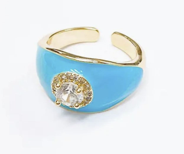 Irene Blue Ring