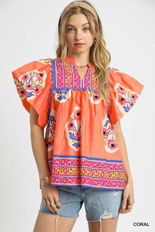 The Kara Puff Sleeve Top