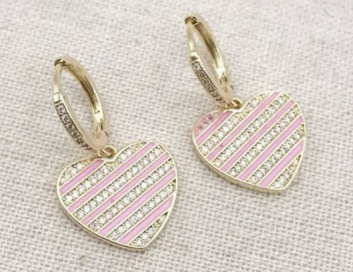 Pink Kim Heart  by Treasure Jewels