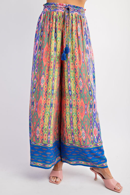 Roxy Rayon Wide Leg Pants