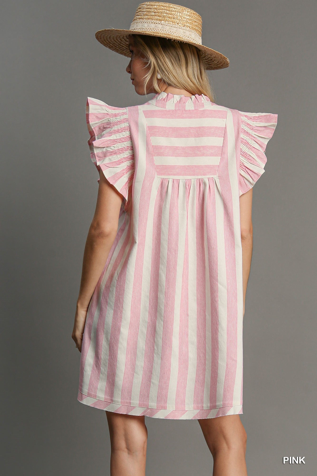 Stella Stripe V-Neck Dress