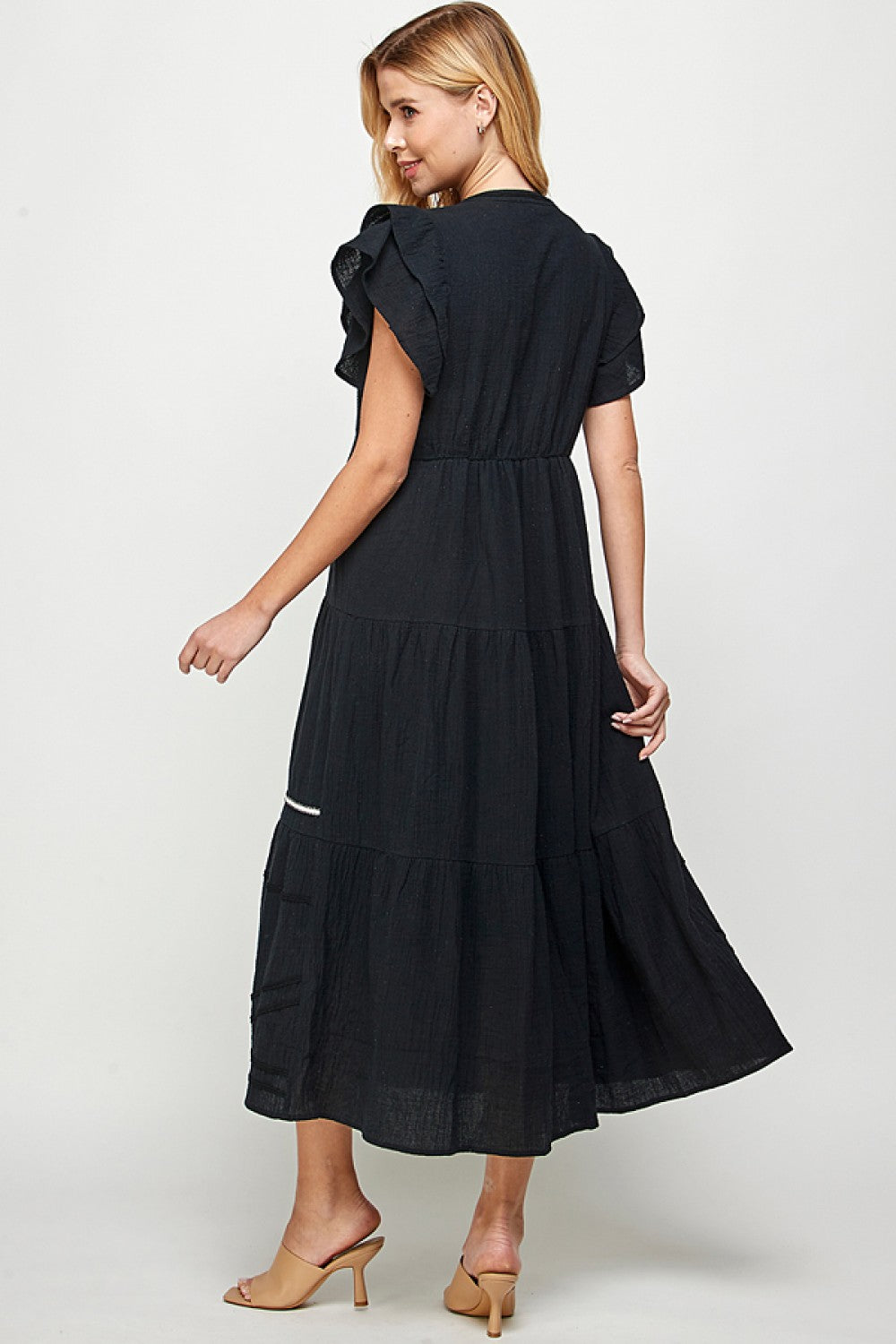 Tatum Detailed Midi Dress