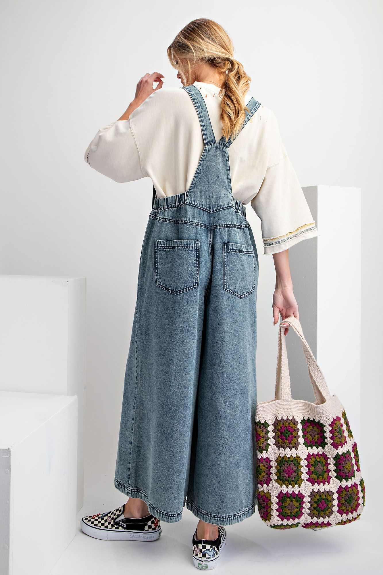 The Washed Denim Overall