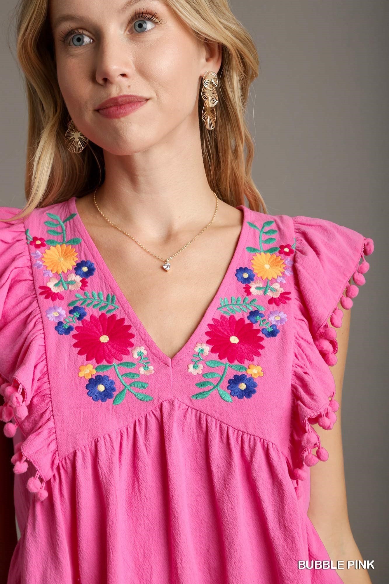 The Myra Embroidery Top