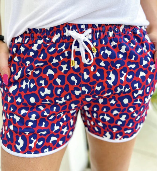 Adult Party In The USA Drawstring Everyday Shorts