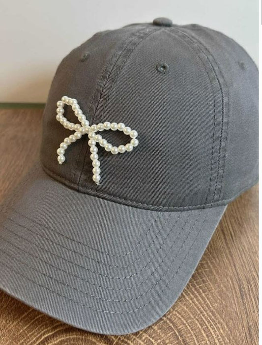 The Pearl Bow Baseball Cap