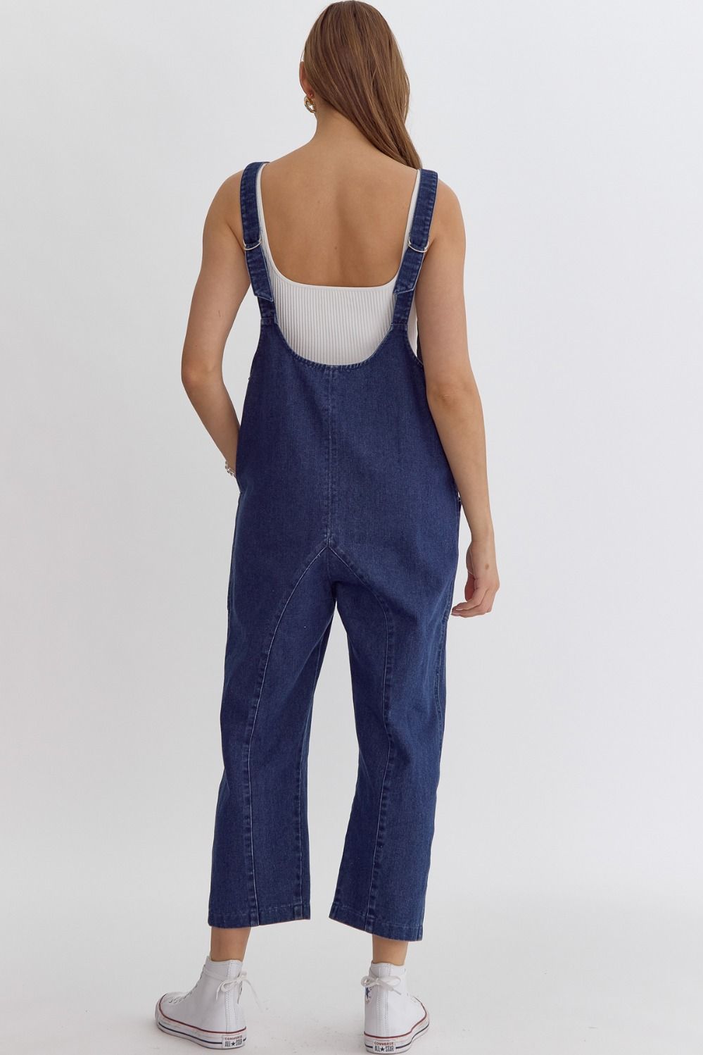 Denim Romp Around Romper