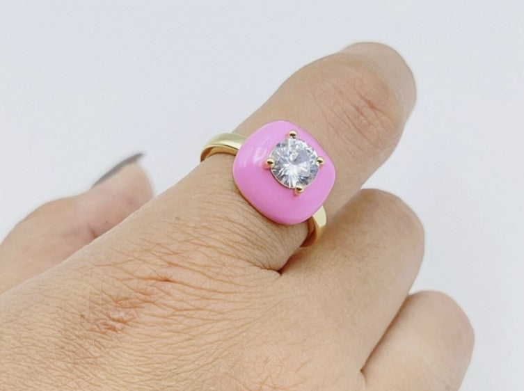 Emily Soft Pink Ring