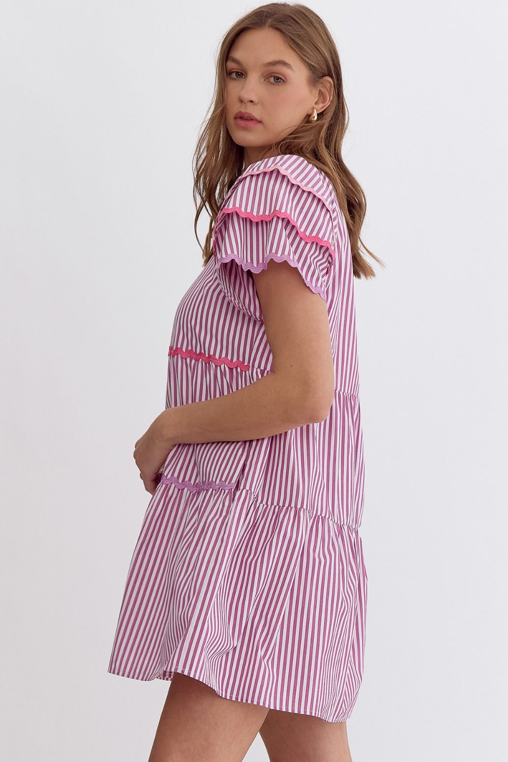 Lilac Dreams Ric Rac Dress